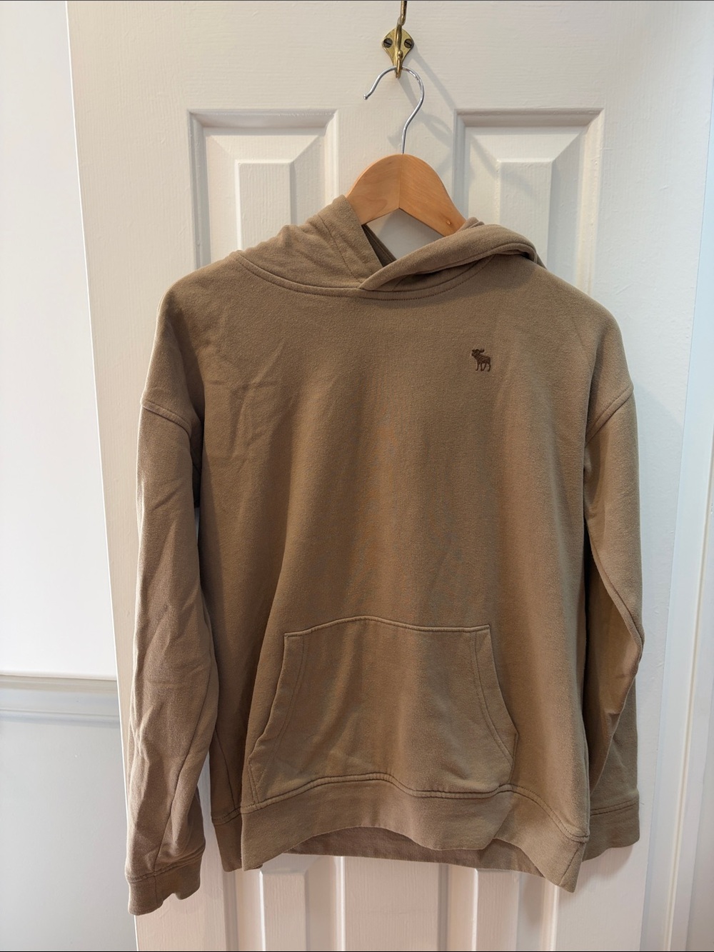Abercrombie kids Light Brown Hoodie Sweatshirt